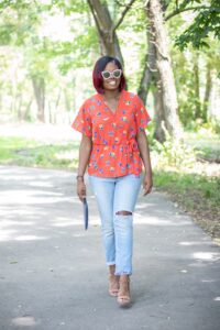 ripped boyfriend denim style